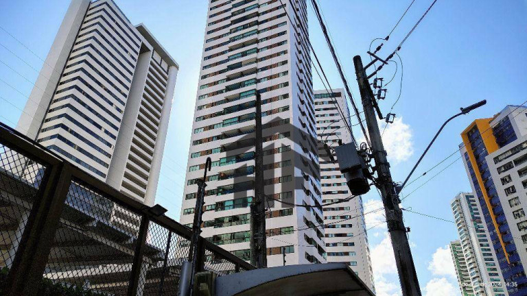 Apartamento com 3 Quartos para Alugar, 95 m² em Boa Viagem - Recife
