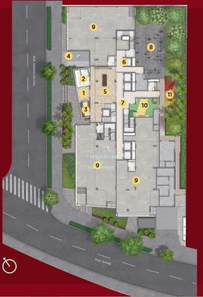 Imagem Studio com 1 Quarto à Venda, 28 m² em Perdizes - São Paulo