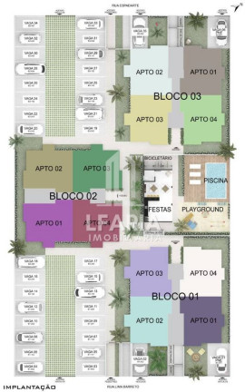 Imagem Apartamento com 2 Quartos à Venda, 52 m² em Jardim Da Barra - Itapoá