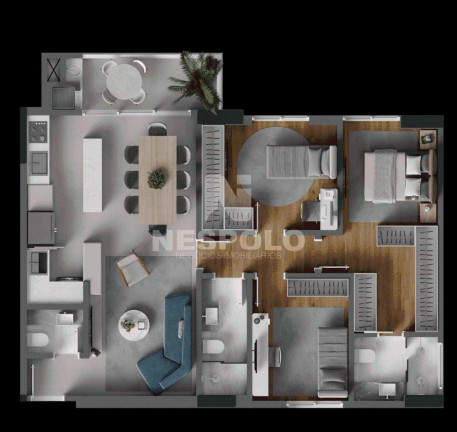 Imagem Apartamento com 2 Quartos à Venda, 96 m² em Fazenda - Itajai Imagem Apartamento com 2 Quartos à Venda, 96 m² em Fazenda - Itajai