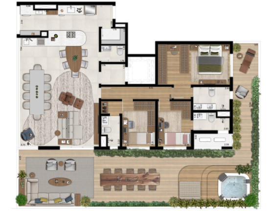 Imagem Cobertura com 3 Quartos à Venda, 276 m² em Pinheiros - São Paulo