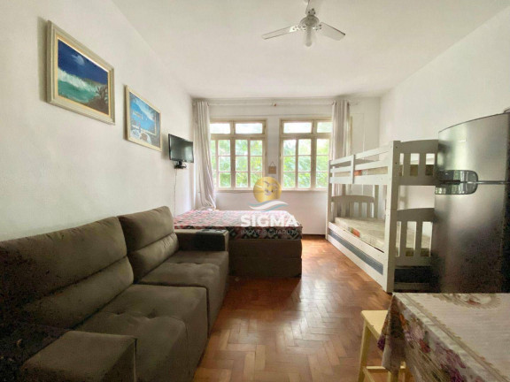 Apartamento com 1 Quarto à Venda, 35 m² em Pitangueiras - Guarujá