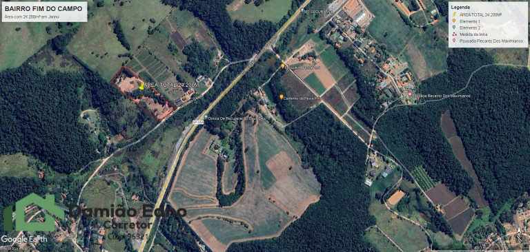 Imagem Terreno à Venda, 24.000 m² em Fim Do Campo - Jarinu Imagem Terreno à Venda, 24.000 m² em Fim Do Campo - Jarinu