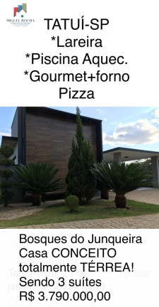 Imagem Casa de Condomínio com 3 Quartos à Venda, 288 m² em Bosques Do Junqueira - Tatuí