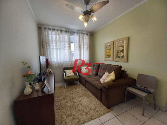Apartamento com 2 Quartos à Venda, 78 m² em Campo Grande - Santos
