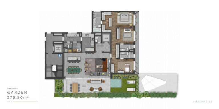 Imagem Apartamento com 3 Quartos à Venda, 279 m² em Bela Vista - Porto Alegre