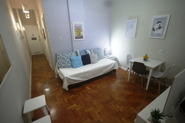 Imagem Apartamento com 1 Quarto para Temporada, 40 m² em Copacabana - Rio De Janeiro