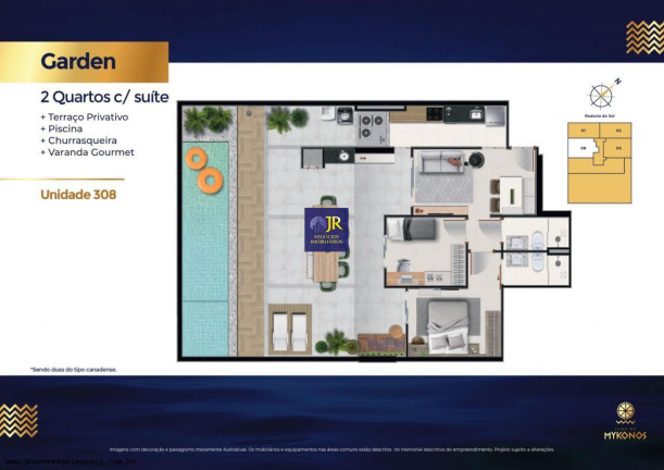 Foto do imóvel Apartamento com 2 Quartos à Venda, 60 m² em Jockey De Itaparica - Vila Velha