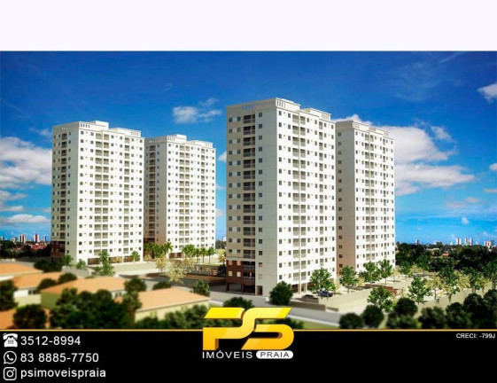 Imagem Apartamento com 3 Quartos à Venda, 79 m² em Jardim Cidade Universitária - João Pessoa Imagem Apartamento com 3 Quartos à Venda, 79 m² em Jardim Cidade Universitária - João Pessoa