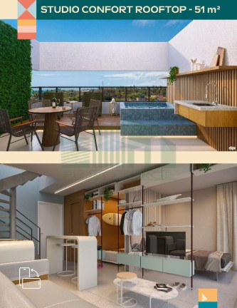Imagem Apartamento com 1 Quarto à Venda, 19 m² em Portal Tamandaré - Tamandaré Imagem Apartamento com 1 Quarto à Venda, 19 m² em Portal Tamandaré - Tamandaré