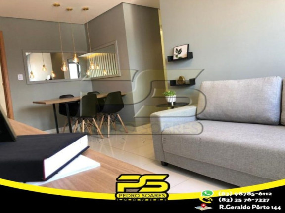 Imagem Apartamento com 2 Quartos à Venda, 47 m² em Valentina De Figueiredo - João Pessoa