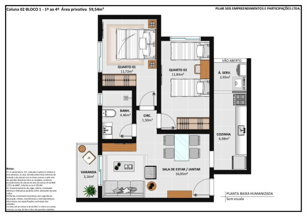 Imagem Imóvel com 2 Quartos à Venda, 57 m² em Nossa Senhora De Fátima - Teresópolis