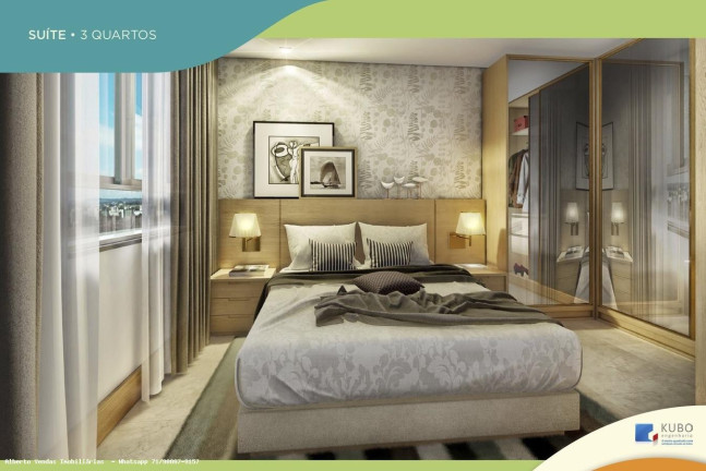 Imagem Imóvel com 2 Quartos à Venda, 56 m² em Itapuã - Salvador