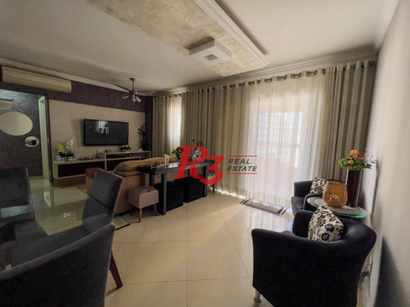 Apartamento com 2 Quartos à Venda, 92 m² em Ponta Da Praia - Santos