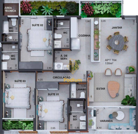 Imagem Apartamento com 3 Quartos à Venda, 226 m² em Cabo Branco - João Pessoa Imagem Apartamento com 3 Quartos à Venda, 226 m² em Cabo Branco - João Pessoa