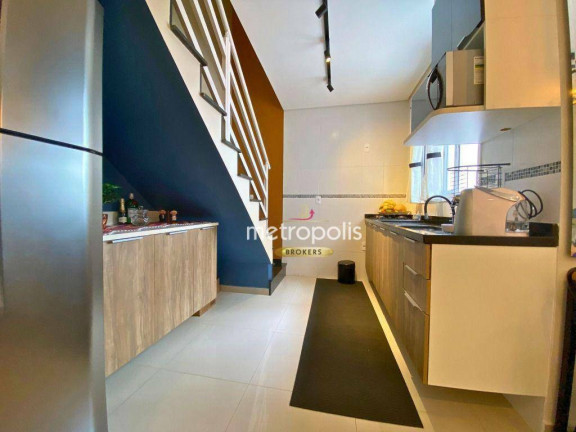 Imagem Cobertura com 2 Quartos à Venda, 96 m² em Santa Maria - Santo André Imagem Cobertura com 2 Quartos à Venda, 96 m² em Santa Maria - Santo André