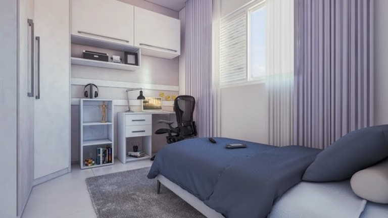 Imagem Apartamento com 2 Quartos à Venda, 46 m² em Parque São Vicente - São Vicente Imagem Apartamento com 2 Quartos à Venda, 46 m² em Parque São Vicente - São Vicente