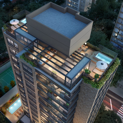 Imagem Imóvel com 1 Quarto à Venda, 33 m² em Sumaré - São Paulo