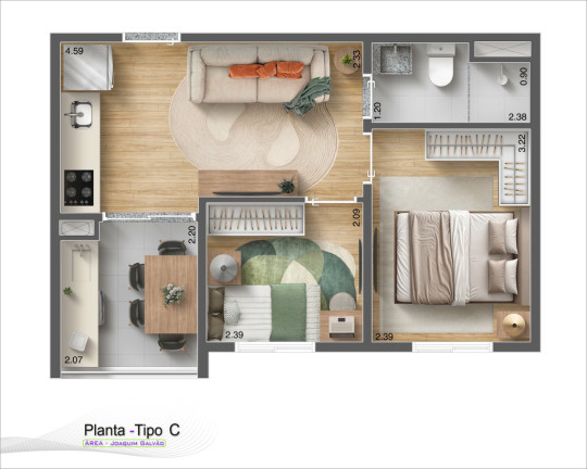 Imagem Apartamento com 1 Quarto à Venda, 25 m² em Vila Sônia - São Paulo