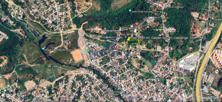 Imagem Terreno à Venda, 3.500 m² em Cassange - Salvador Imagem Terreno à Venda, 3.500 m² em Cassange - Salvador
