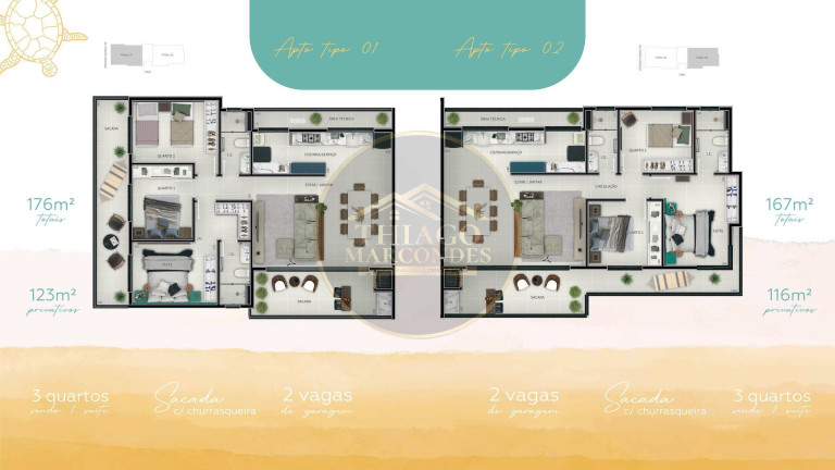 Imagem Apartamento com 3 Quartos à Venda, 118 m² em Centro - Guaratuba