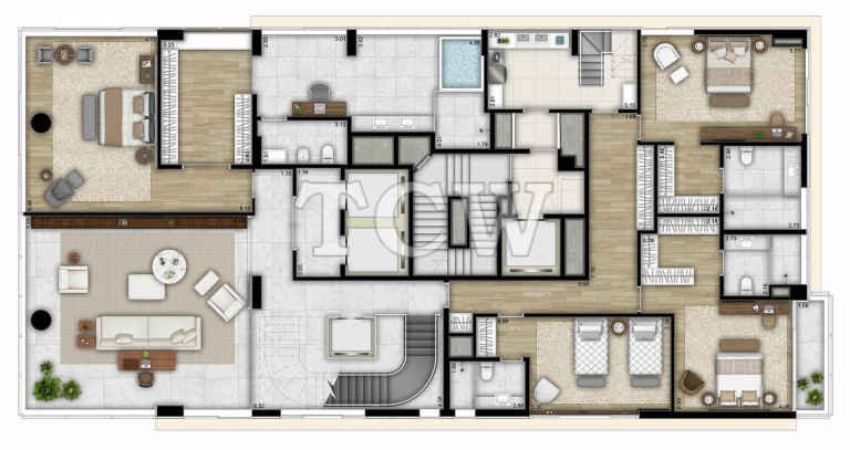 Imagem Cobertura com 4 Quartos à Venda, 771 m² em Vila Nova Conceição - São Paulo