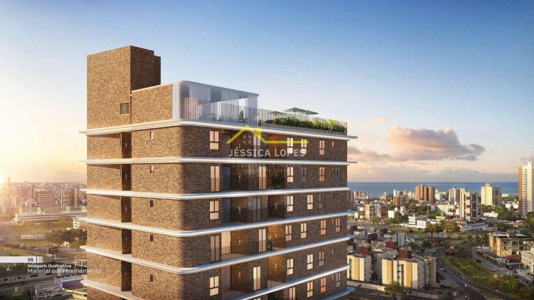 Apartamento com 3 Quartos à Venda, 99 m² em Bessa - João Pessoa