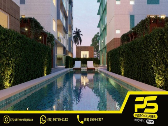 Apartamento com 2 Quartos à Venda, 54 m² em Altiplano Cabo Branco - João Pessoa