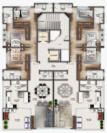 Imagem Apartamento com 3 Quartos à Venda, 116 m² em Meia Praia - Itapema Imagem Apartamento com 3 Quartos à Venda, 116 m² em Meia Praia - Itapema