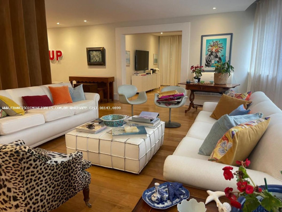 Apartamento com 3 Quartos à Venda, 210 m² em Leblon - Rio De Janeiro