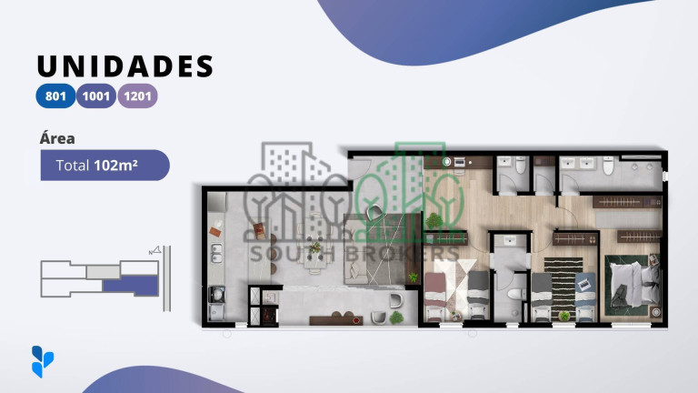 Imagem Apartamento com 4 Quartos à Venda, 59 m² em São Pedro - São José Dos Pinhais Imagem Apartamento com 4 Quartos à Venda, 59 m² em São Pedro - São José Dos Pinhais