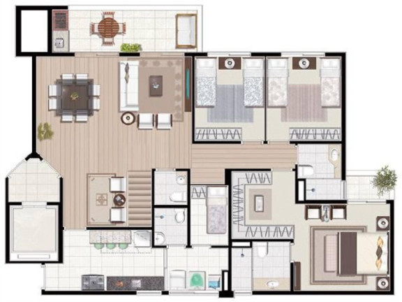 Imagem Imóvel com 4 Quartos à Venda, 116 m² em Vila Bastos - Santo André Imagem Imóvel com 4 Quartos à Venda, 116 m² em Vila Bastos - Santo André