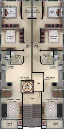 Imagem Apartamento com 3 Quartos à Venda, 170 m² em Centro - Navegantes