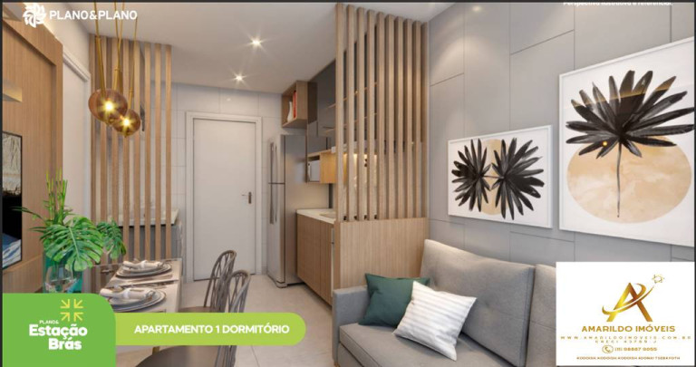Imagem Apartamento com 2 Quartos à Venda, 32 m² em Bras - Sao Paulo
