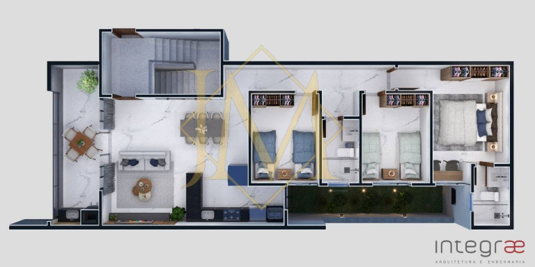 Imagem Apartamento com 3 Quartos à Venda, 100 m² em Parque Veneza - Santana Do Paraíso
