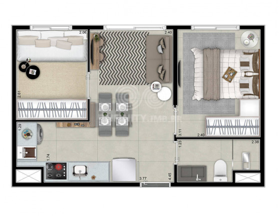 Imagem Apartamento com 2 Quartos à Venda, 36 m² em Freguesia Do O - São Paulo Imagem Apartamento com 2 Quartos à Venda, 36 m² em Freguesia Do O - São Paulo
