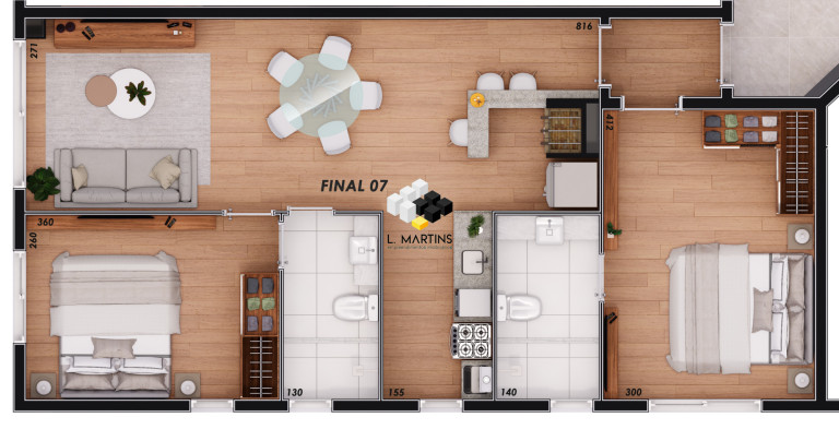 Imagem Apartamento com 1 Quarto à Venda, 48 m² em Centro - Canela Imagem Apartamento com 1 Quarto à Venda, 48 m² em Centro - Canela