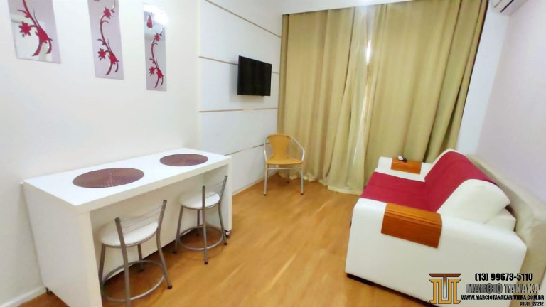 Imagem Flat com 1 Quarto para Alugar ou Temporada, 38 m² em Riviera - Bertioga