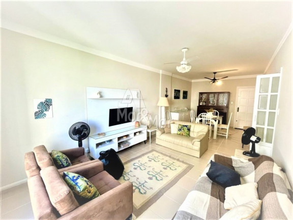 Apartamento com 2 Quartos para Alugar, 90 m² em Pitangueiras - Guarujá