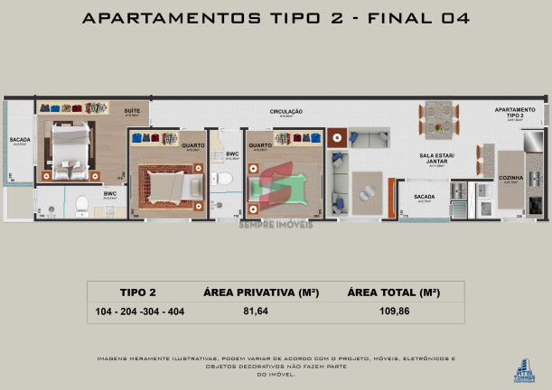 Imagem Apartamento com 3 Quartos à Venda, 126 m² em Centro - Pinhais Imagem Apartamento com 3 Quartos à Venda, 126 m² em Centro - Pinhais