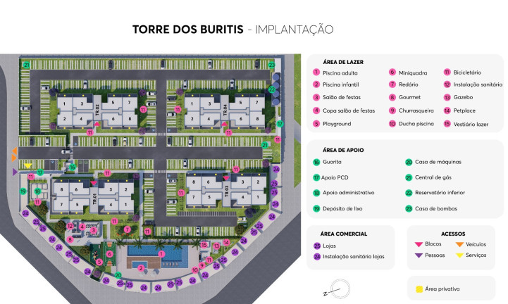 Imagem Imóvel com 2 Quartos à Venda, 45 m² em Samambaia Norte (samambaia) - Brasília