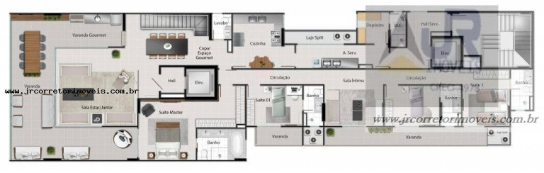 Imagem Apartamento com 4 Quartos à Venda, 263 m² em Praia Da Costa - Vila Velha Imagem Apartamento com 4 Quartos à Venda, 263 m² em Praia Da Costa - Vila Velha