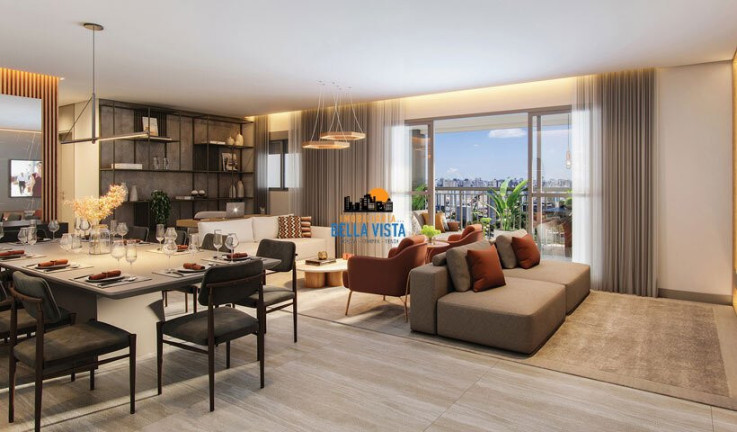Imagem Apartamento com 4 Quartos à Venda, em City América - São Paulo Imagem Apartamento com 4 Quartos à Venda, em City América - São Paulo