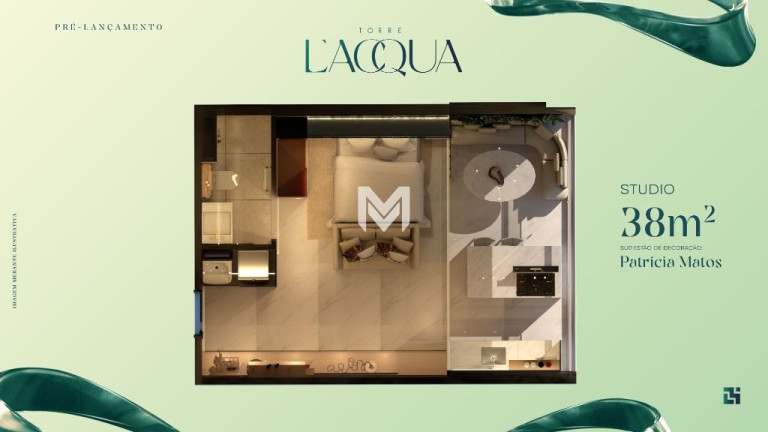 Imagem Apartamento com 1 Quarto à Venda, 34 m² em Umarizal - Belém