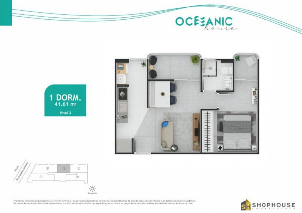 Imagem Apartamento com 2 Quartos à Venda, 67 m² em Maracanã - Praia Grande Imagem Apartamento com 2 Quartos à Venda, 67 m² em Maracanã - Praia Grande