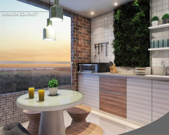 Imagem Apartamento com 1 Quarto à Venda, 46 m² em Guilhermina - Praia Grande