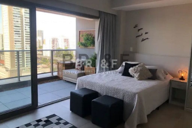 Imagem Apartamento com 1 Quarto para Alugar, 40 m² em Brooklin Paulista - São Paulo Imagem Apartamento com 1 Quarto para Alugar, 40 m² em Brooklin Paulista - São Paulo