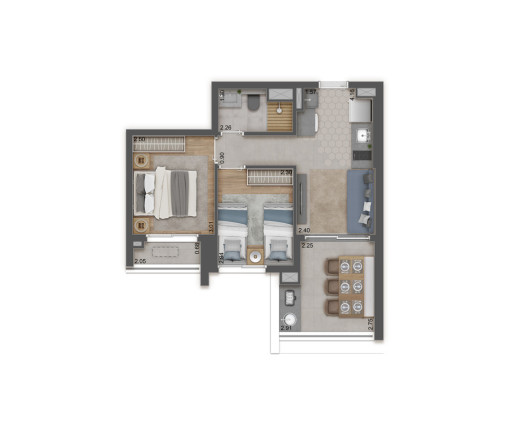 Imagem Apartamento com 2 Quartos à Venda, 68 m² em Tatuapé - São Paulo Imagem Apartamento com 2 Quartos à Venda, 68 m² em Tatuapé - São Paulo