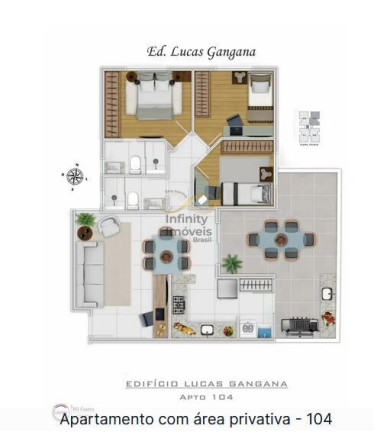 Imagem Apartamento com 3 Quartos à Venda, 75 m² em Cidade Nova - Belo Horizonte Imagem Apartamento com 3 Quartos à Venda, 75 m² em Cidade Nova - Belo Horizonte