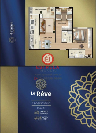 Imagem Imóvel com 2 Quartos à Venda, 57 m² em Jardim Califórnia - Jacareí Imagem Imóvel com 2 Quartos à Venda, 57 m² em Jardim Califórnia - Jacareí